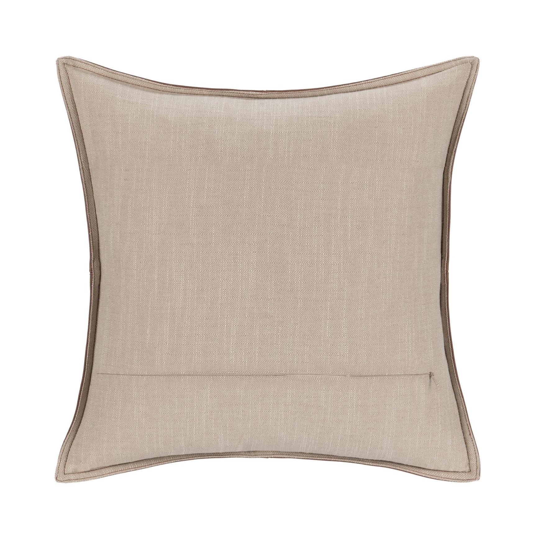SLD Leather Parsons Cocoa Multiple Sizes Throw Pillow (Set of 2) - Ornate Home