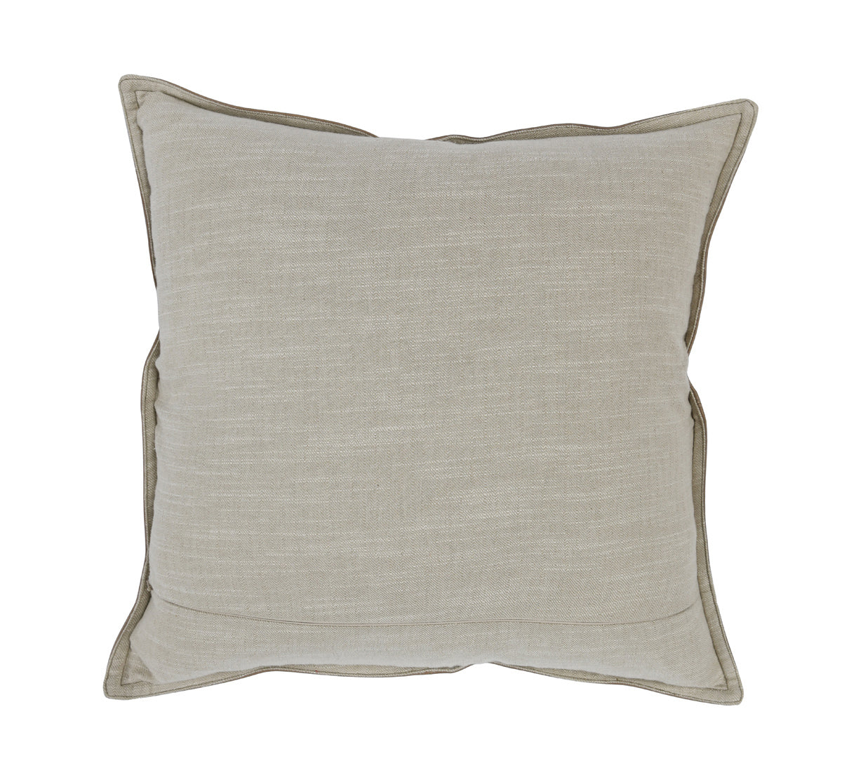 SLD Leather Sandstorm Taupe Multiple Sizes Throw Pillow (Set of 2) - Ornate Home
