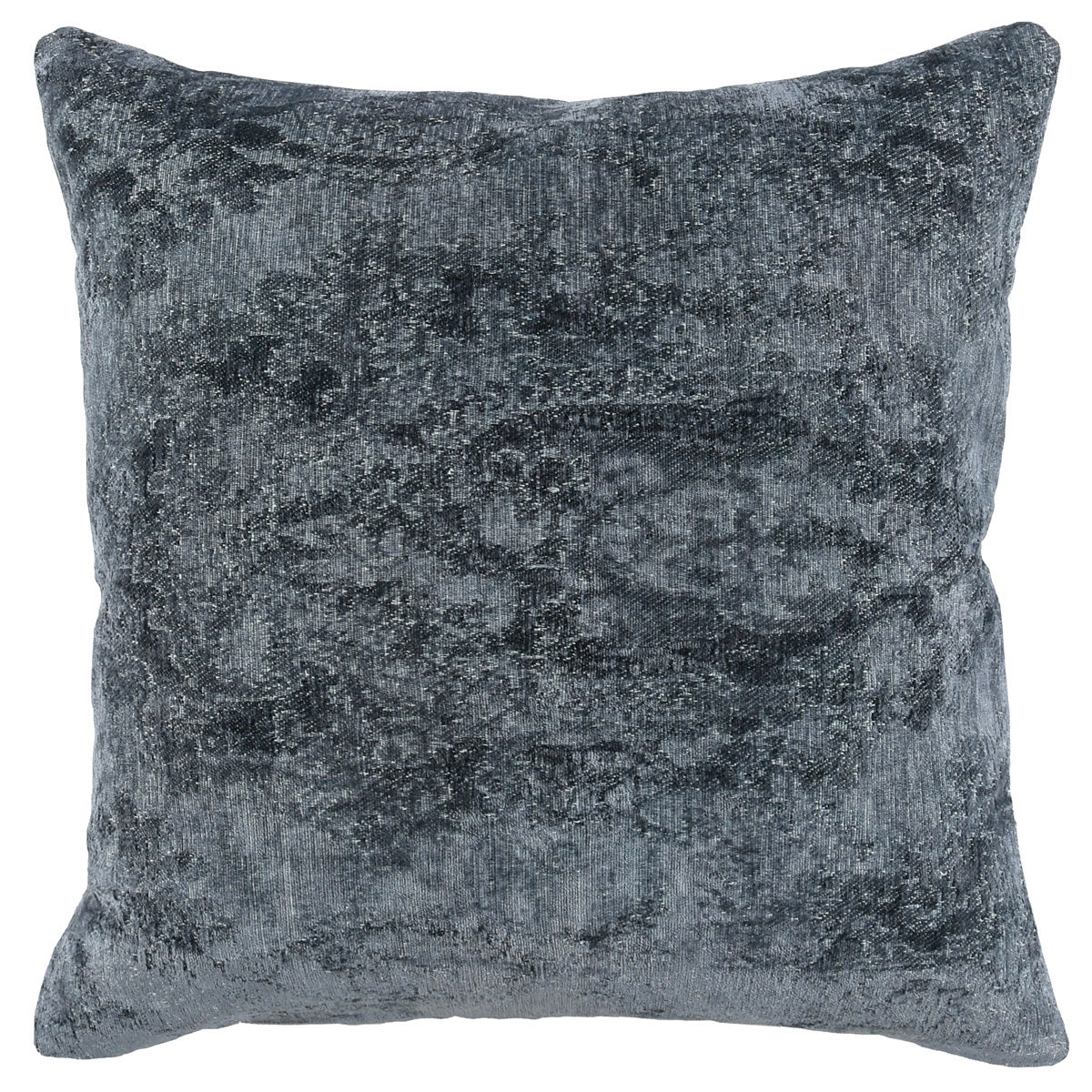 SLD Oliver Saltwater Blue 22x22 Throw Pillow (Set of 2) - Ornate Home