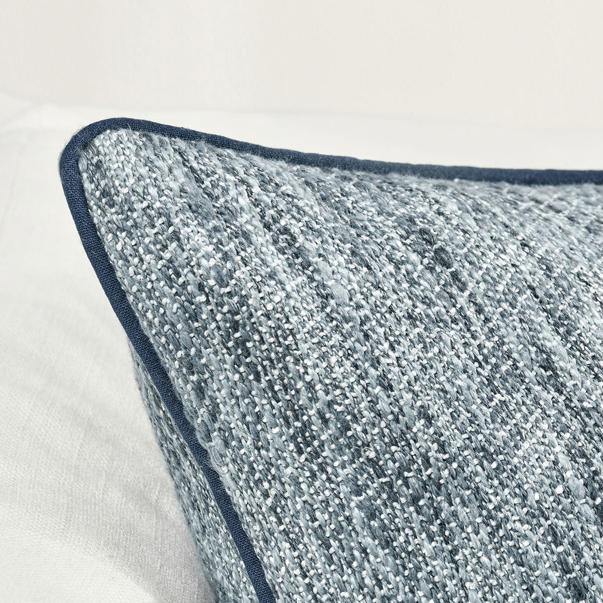 SLD Sharma Denim Blue Multiple Sizes Throw Pillow (Set of 2) - Ornate Home