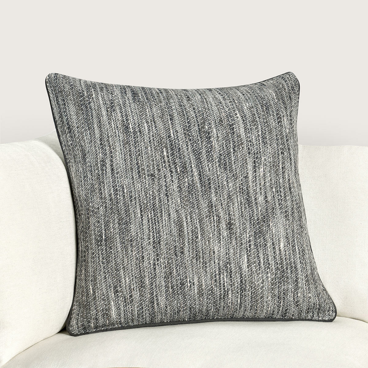 SLD Sharma Gray Multiple Sizes Throw Pillow (Set of 2) - Ornate Home
