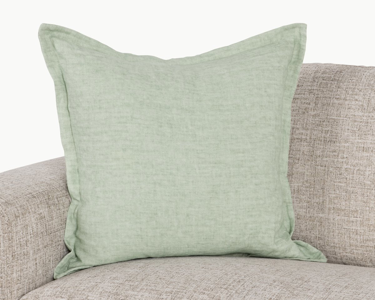 SLD Solstice Mint 22x22 Throw Pillow (Set of 2) - Ornate Home