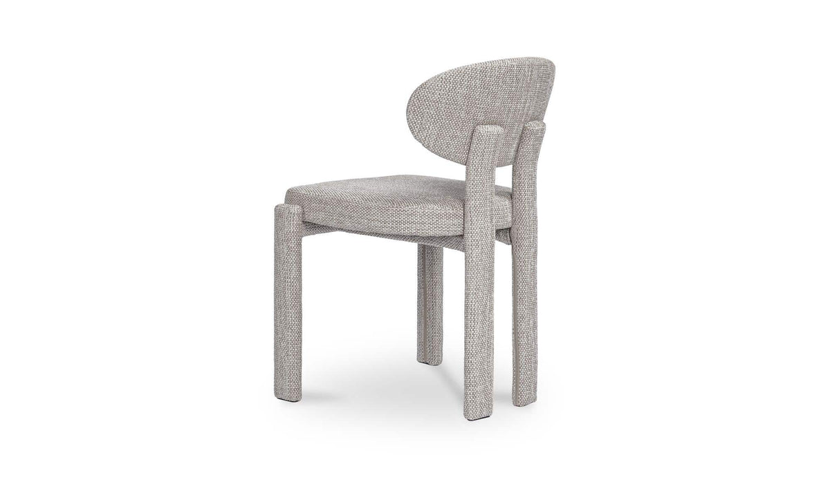 Sable Speckled Light Grey Dining Chair (Set of 2) - Ornate Home