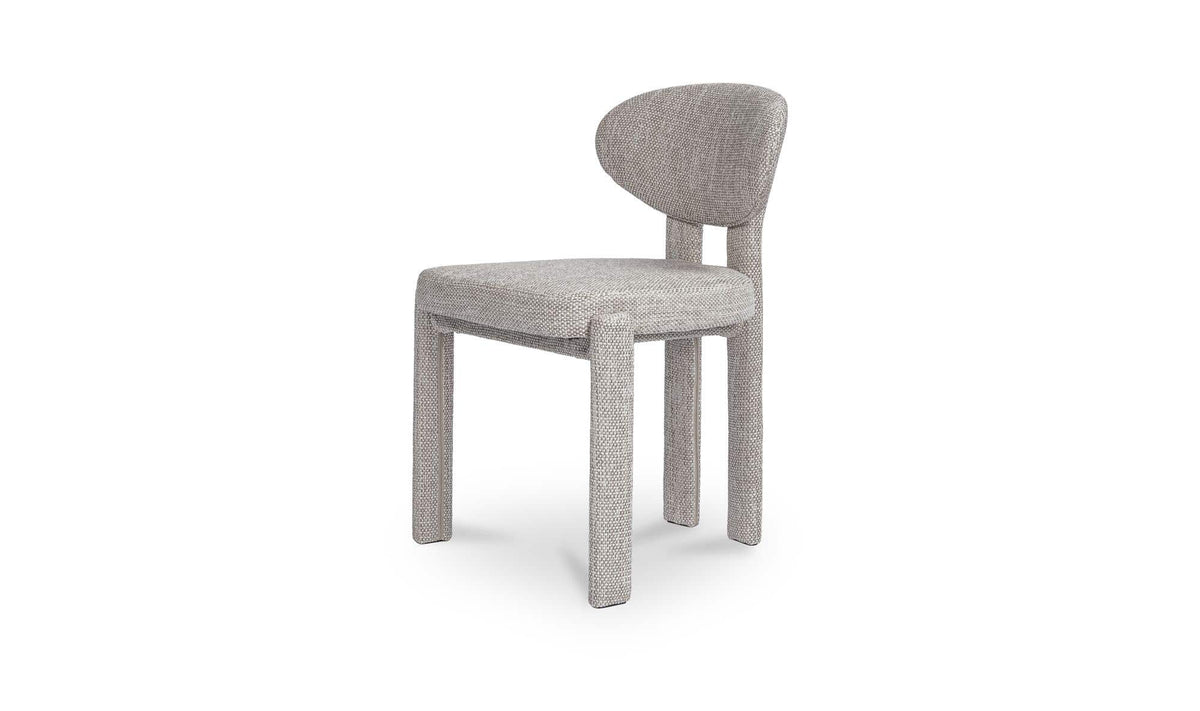 Sable Speckled Light Grey Dining Chair (Set of 2) - Ornate Home