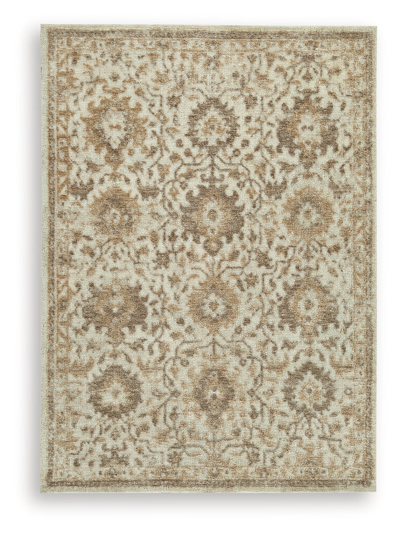 Sableridge Ivory/Taupe/Camel Medium Rug (Online Special Price) - Ornate Home