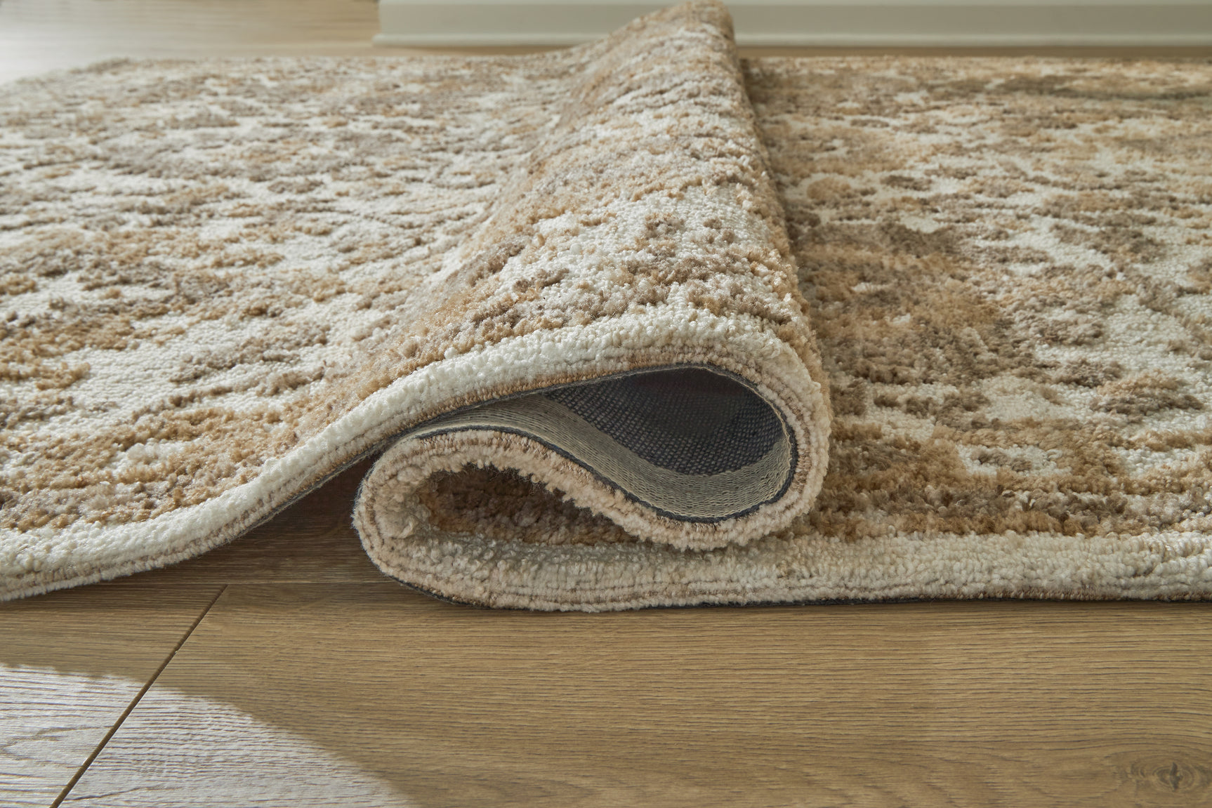 Sableridge Ivory/Taupe/Camel Medium Rug (Online Special Price) - Ornate Home