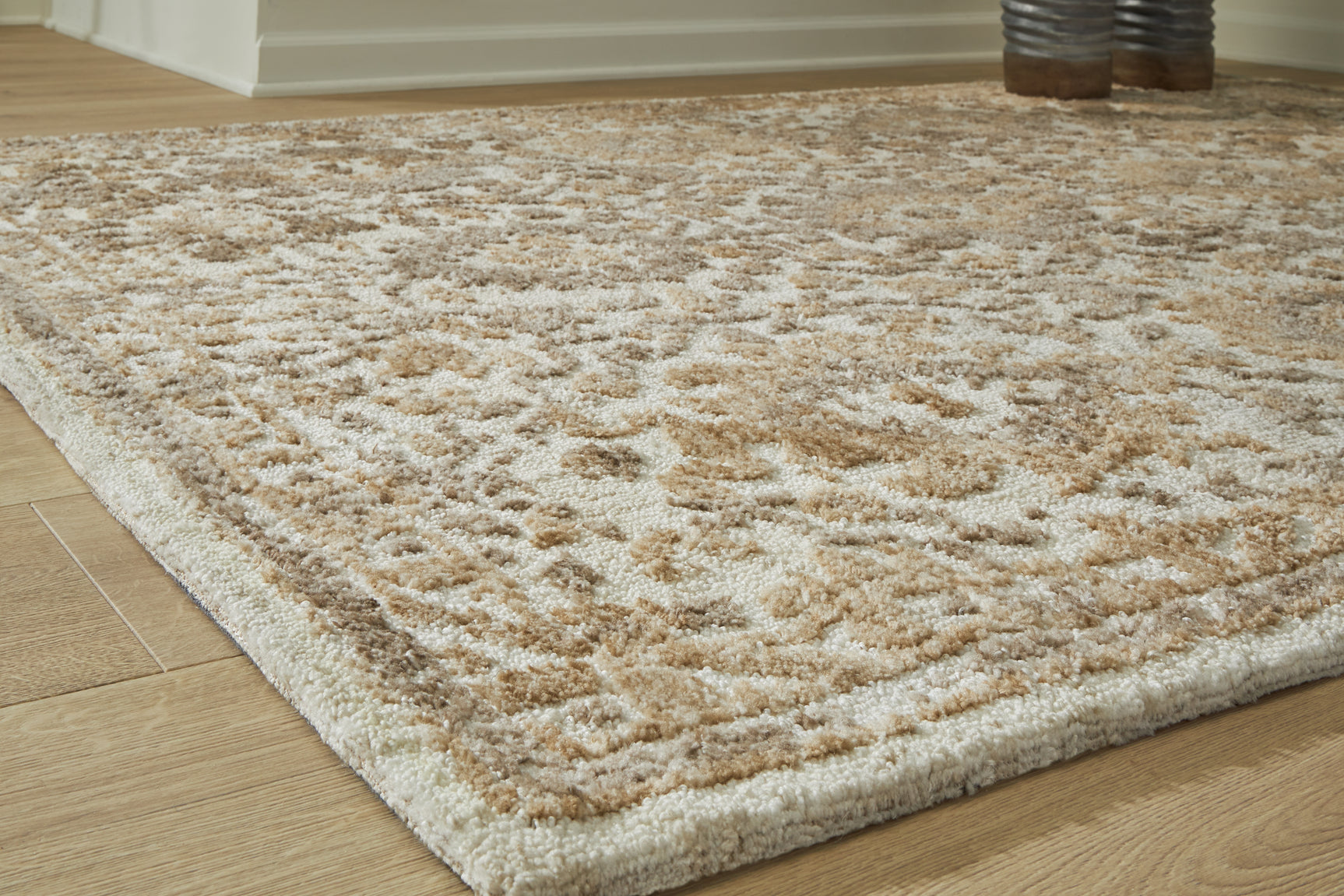 Sableridge Ivory/Taupe/Camel Medium Rug - Ornate Home