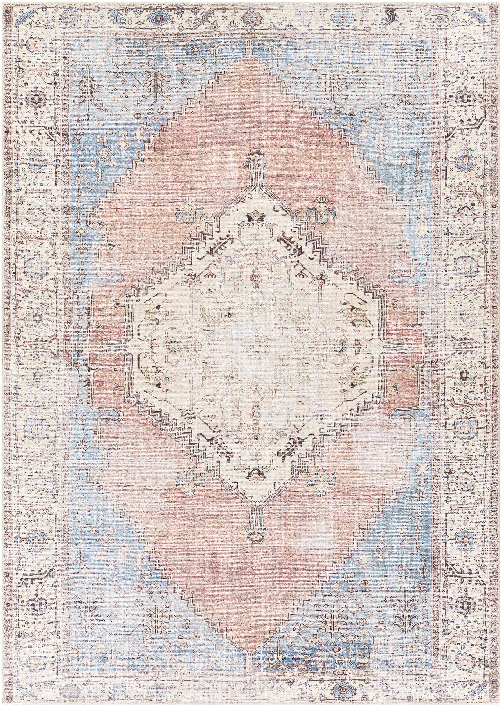 Sacriston Washable Area Rug - Clearance - Ornate Home