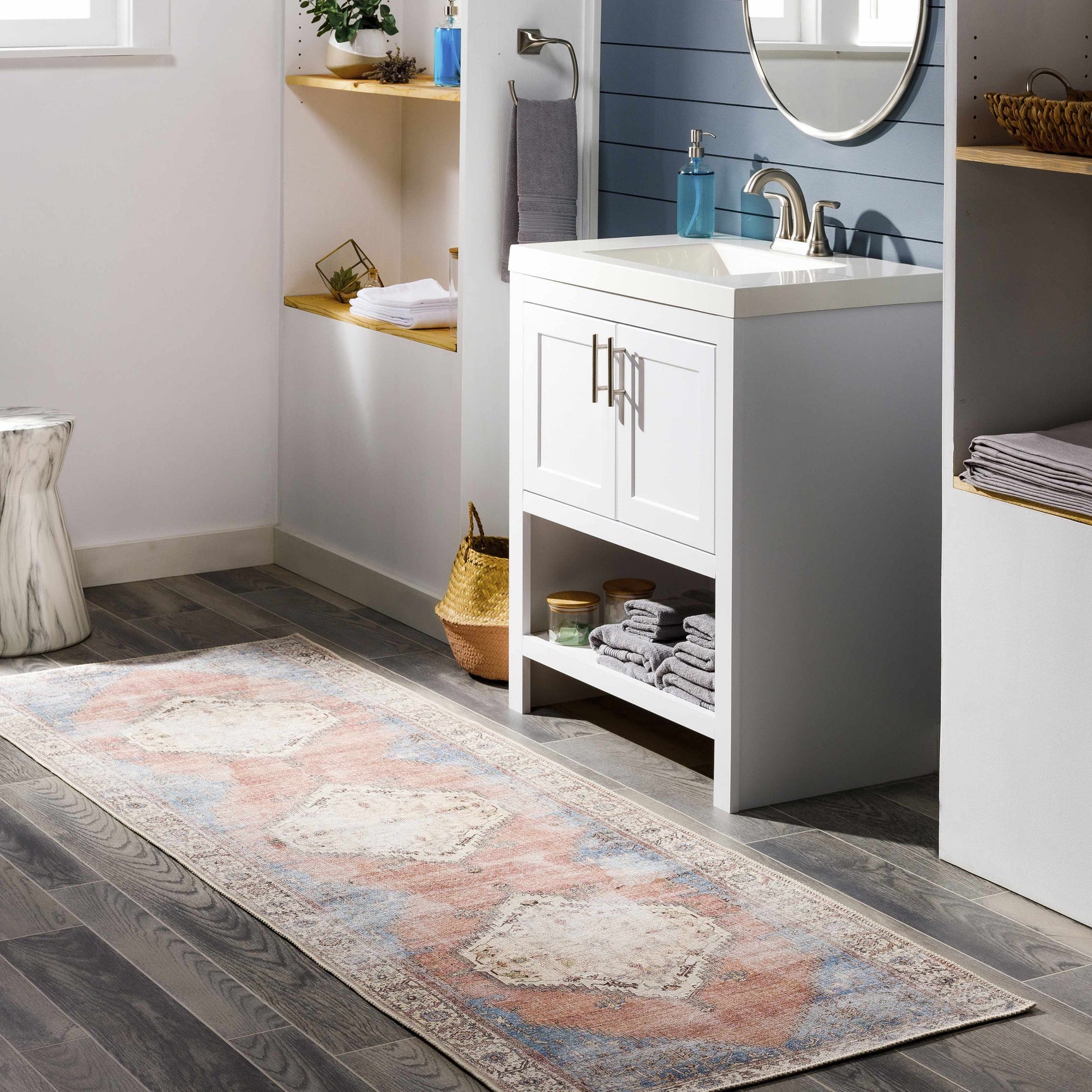 Sacriston Washable Area Rug - Clearance - Ornate Home