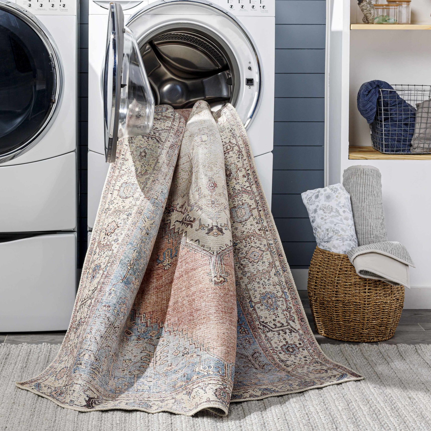 Sacriston Washable Area Rug - Clearance - Ornate Home