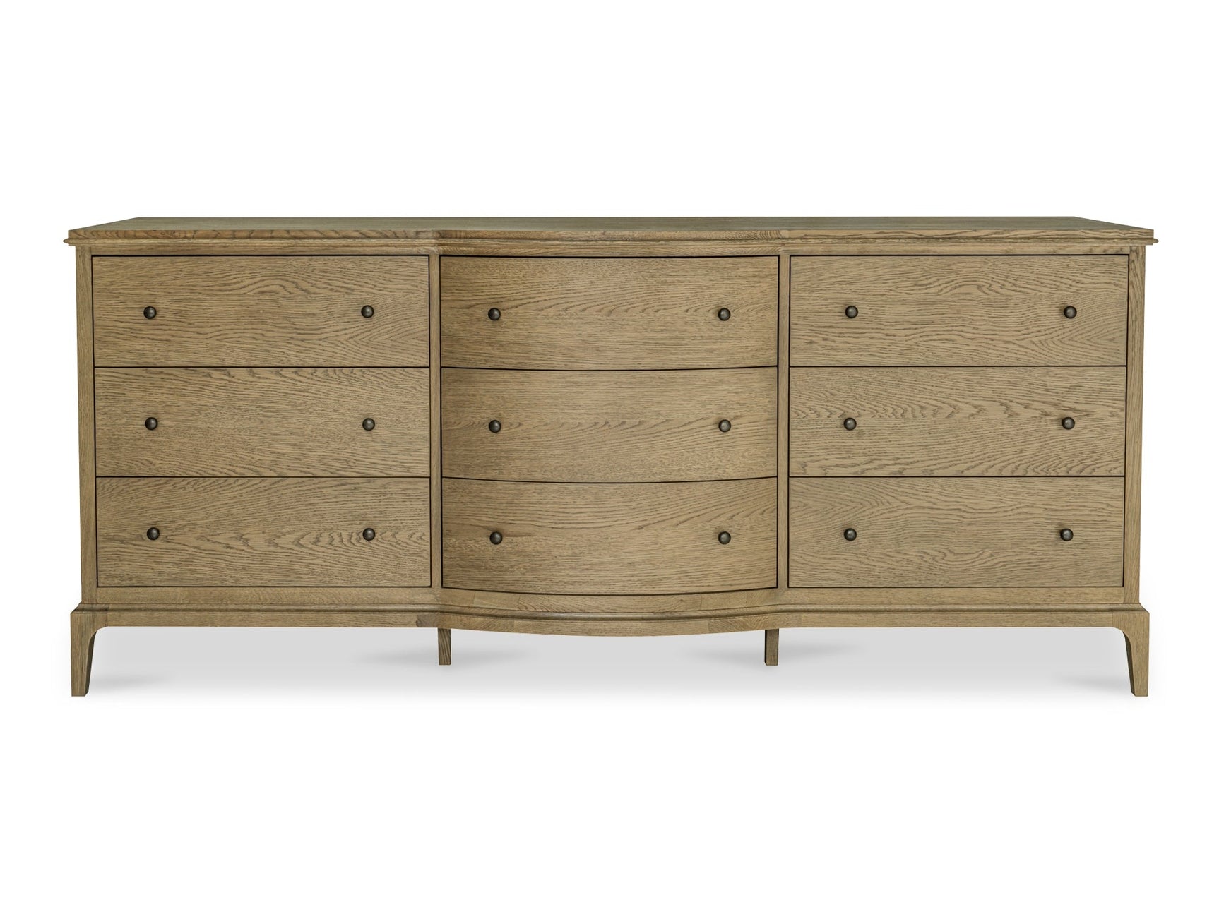 Sadie Brown 9 Drawer Dresser - Ornate Home
