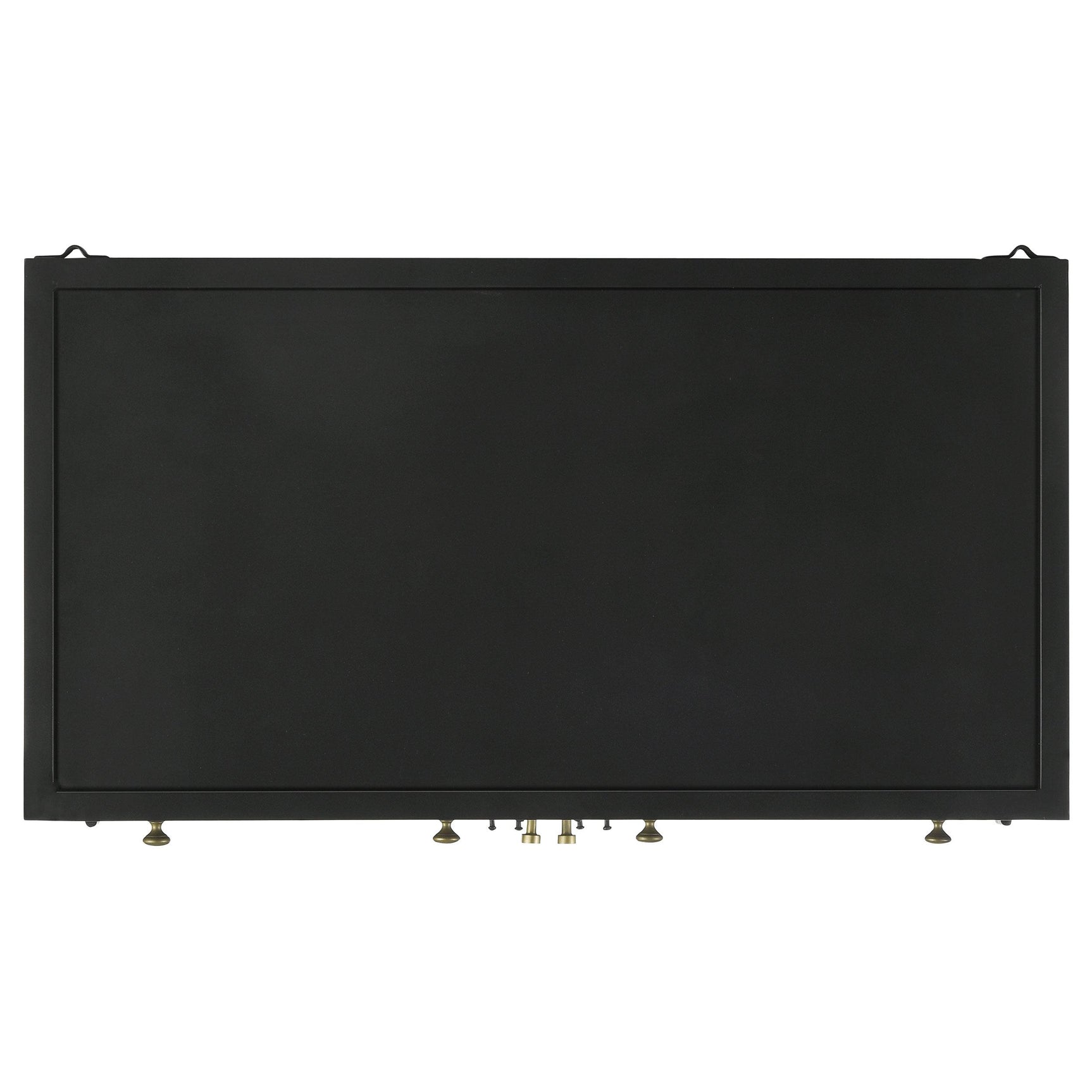 Sadler Matte Black 2-drawer Metal Accent Storage Cabinet - Ornate Home