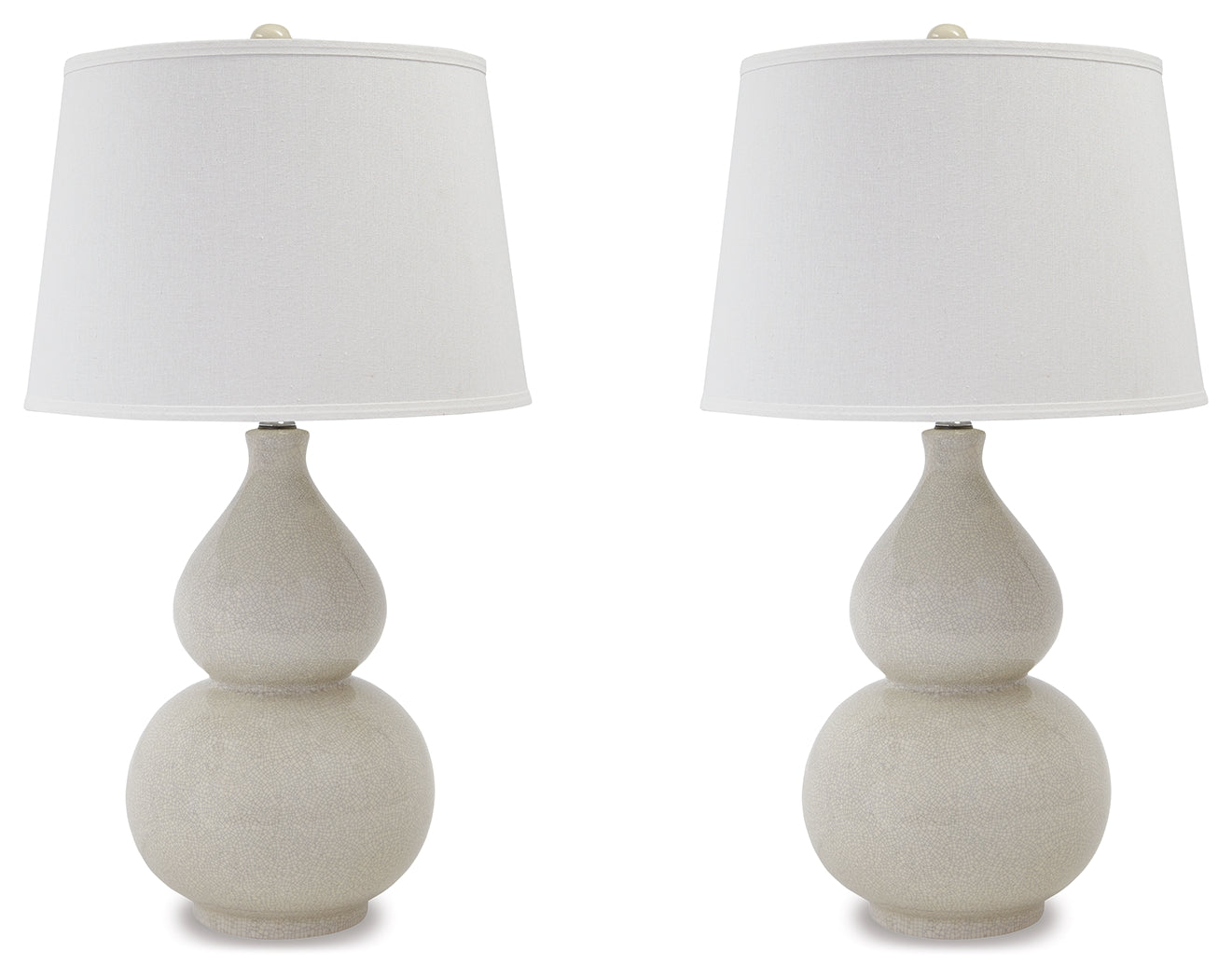 Saffi Cream Table Lamp (Set of 2) (Online Special Price) - Ornate Home
