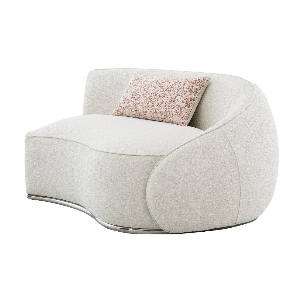 Sahara Beige Sectional Sofa W/3 Pillows - Ornate Home