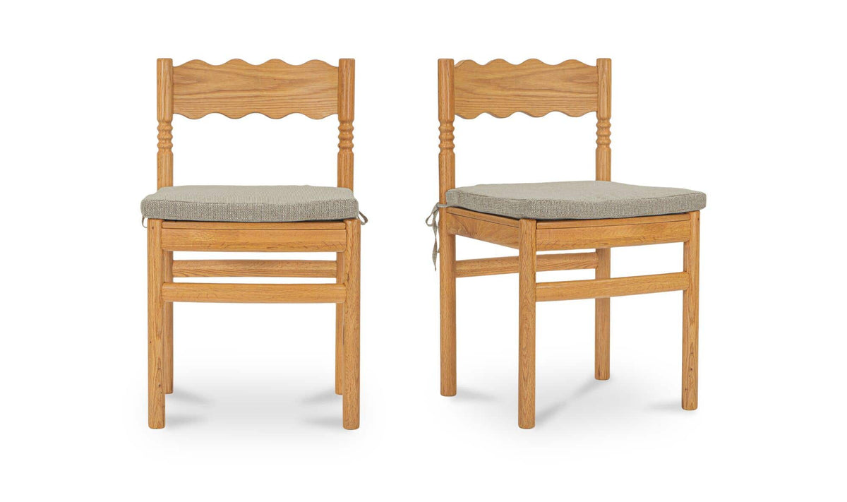 Sai Natural Dining Chair (Set of 2) - Ornate Home