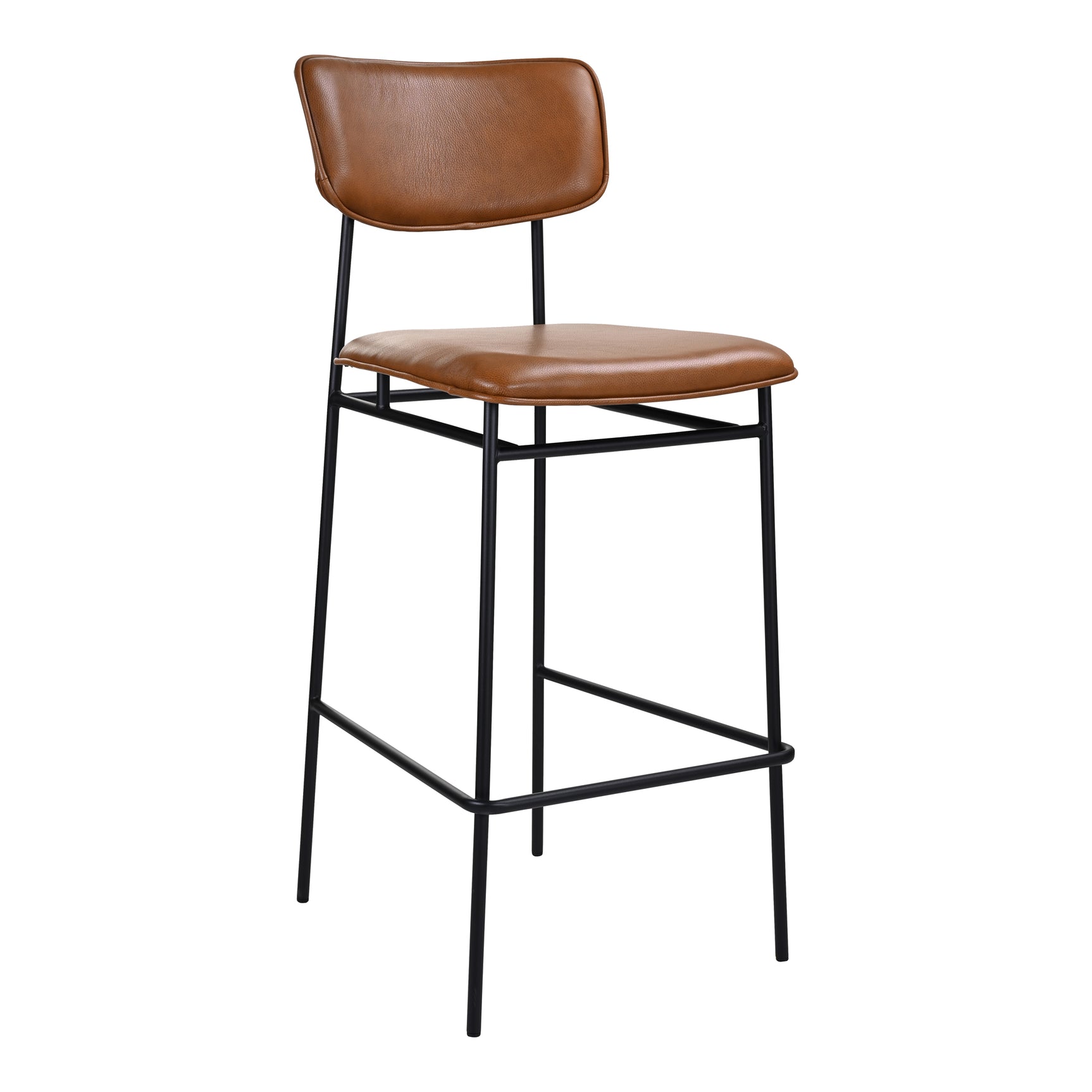 Sailor Brown Bar Stool - Ornate Home