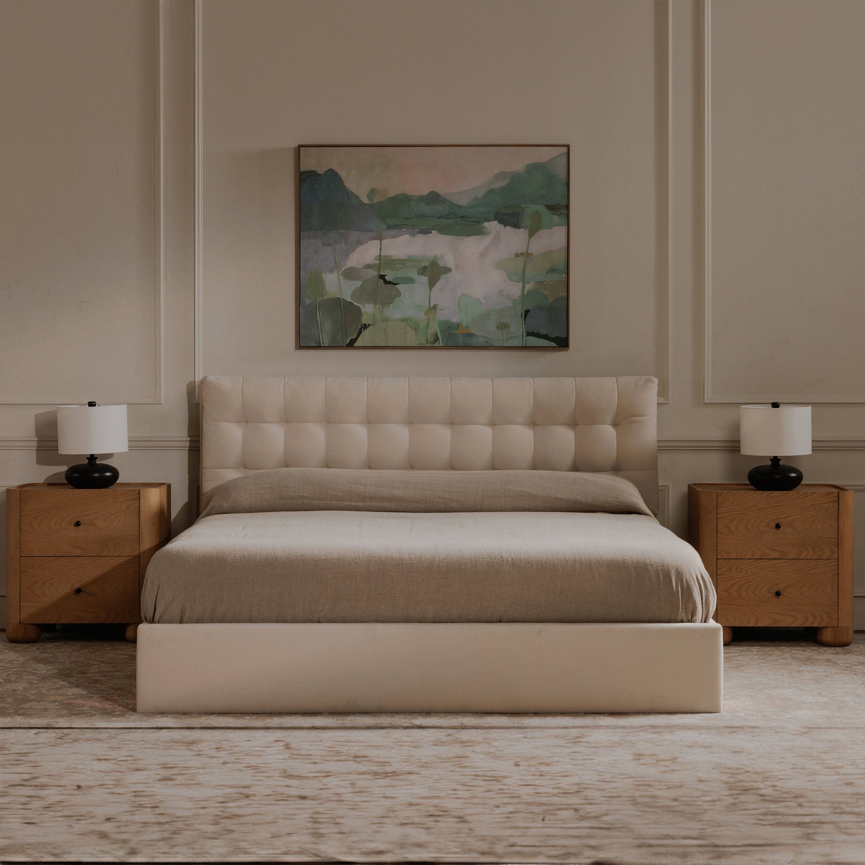 Saison Multi Color Framed Painting - Ornate Home