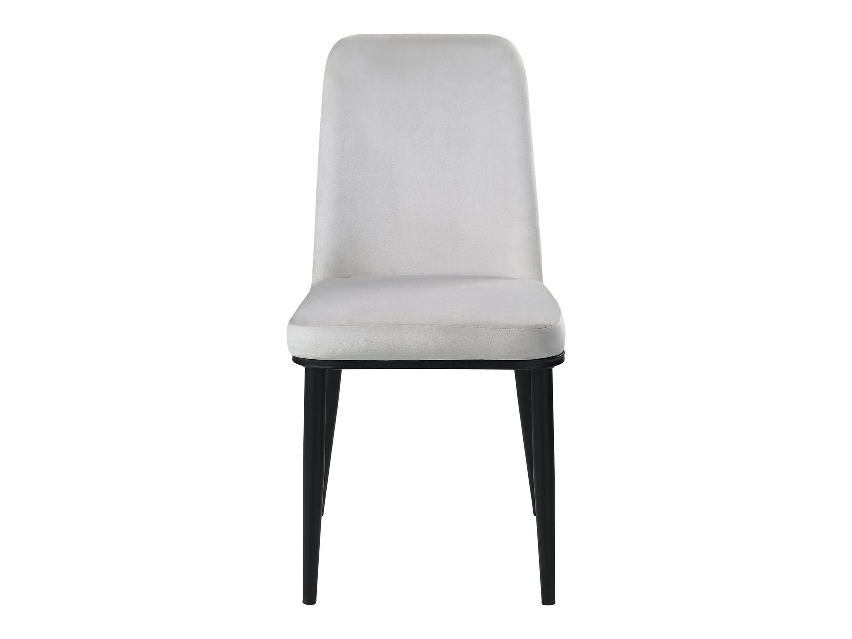 Salerno Beige/Black Side Chair (Set of 2) - Ornate Home