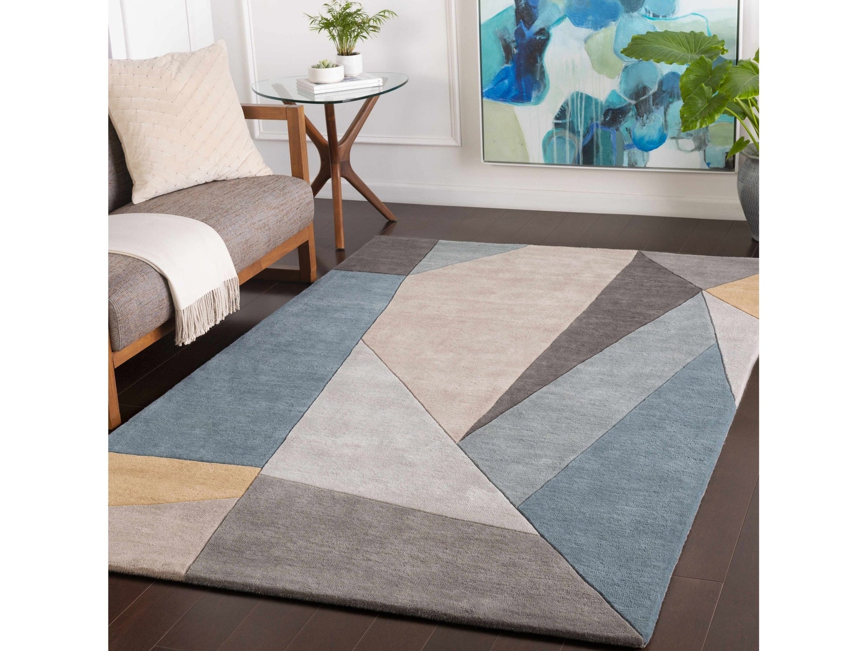 Salida Modern Wool Rug - Ornate Home