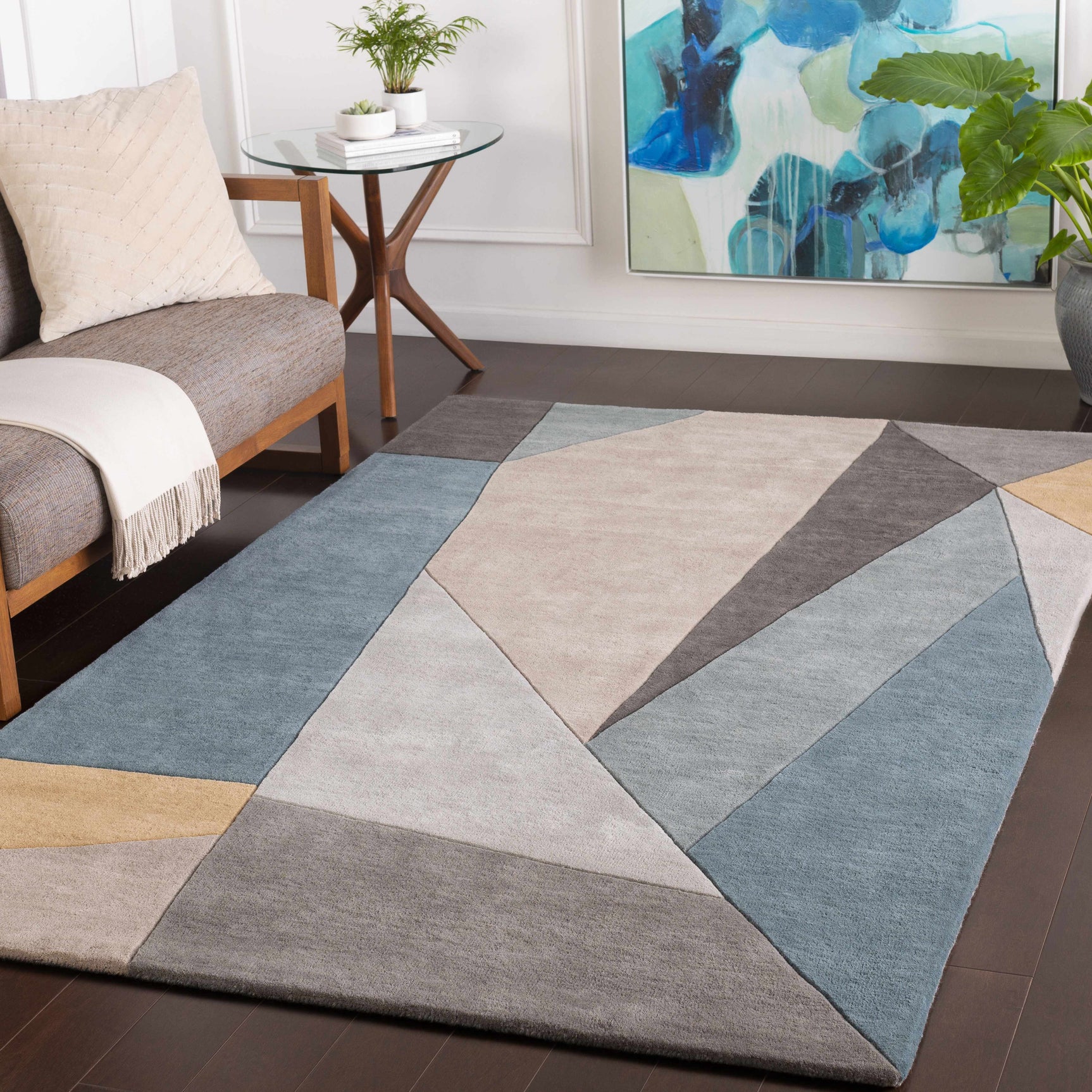 Salida Modern Wool Rug - Ornate Home