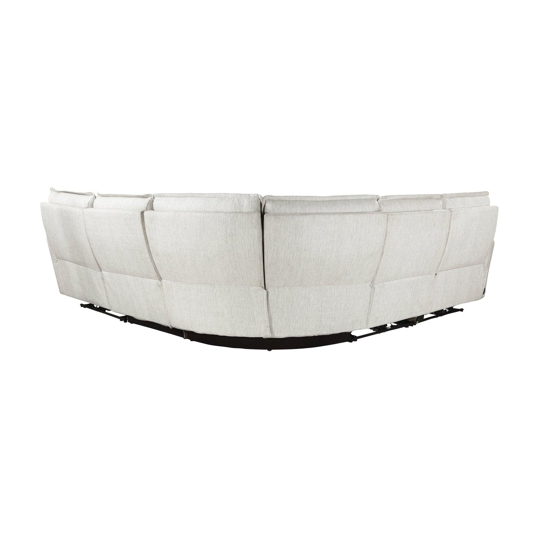 Salida White 5-Piece Modular Power Reclining Sectional - Ornate Home