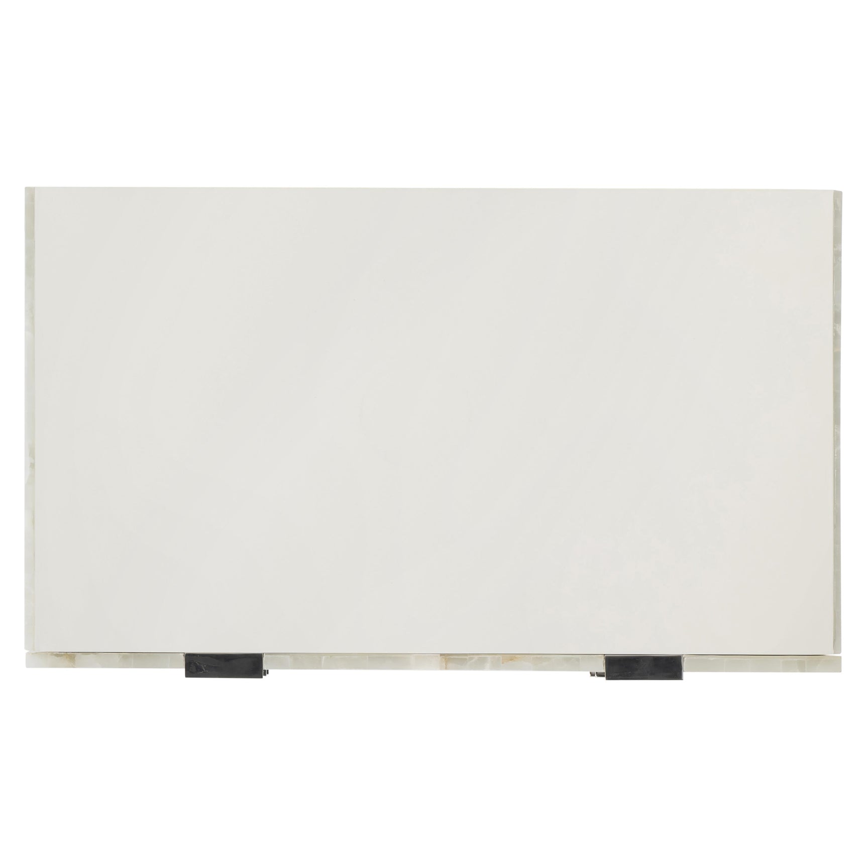 Salka White/Selenite Nightstand - Ornate Home