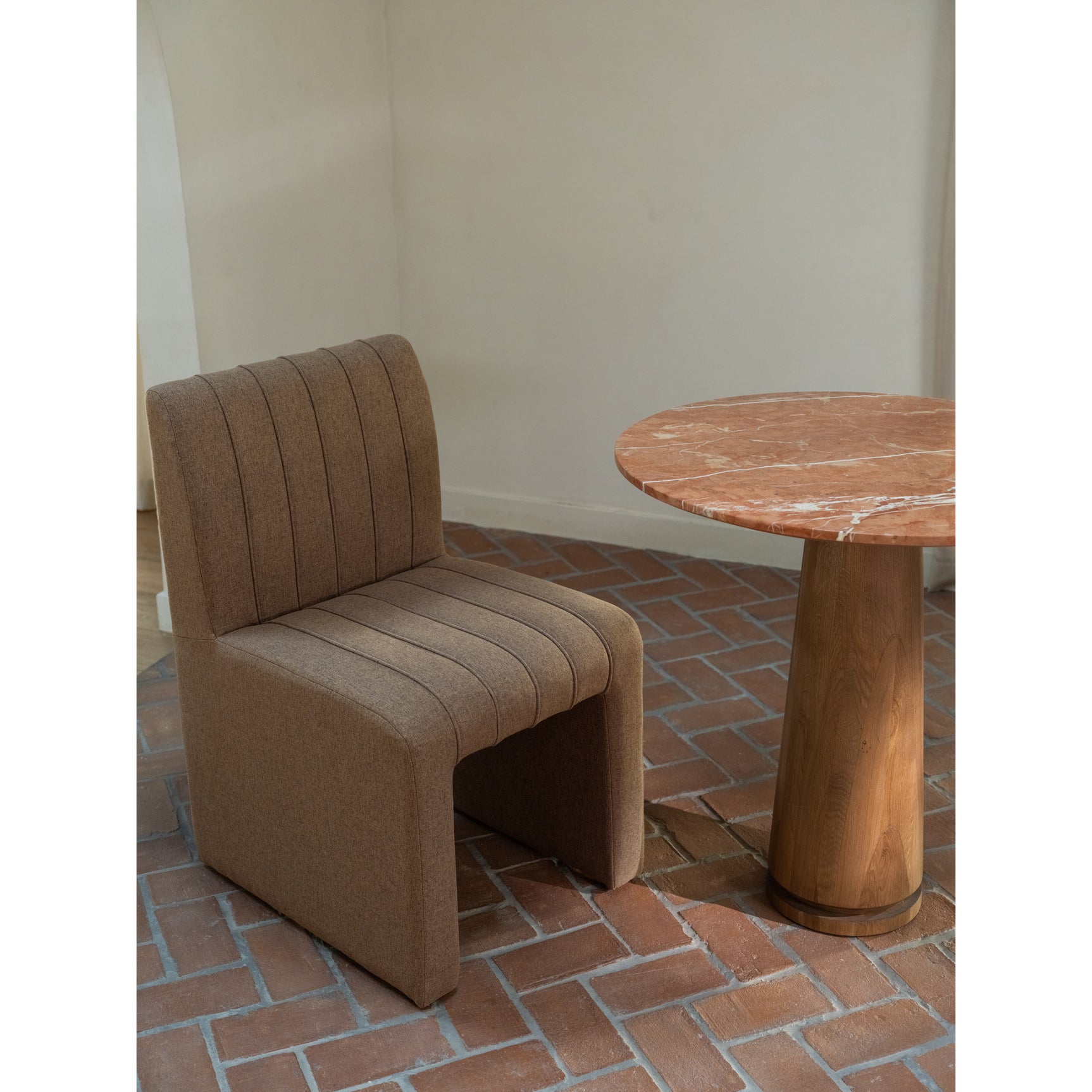 Sally Light Brown Dining Chair - Ornate Home