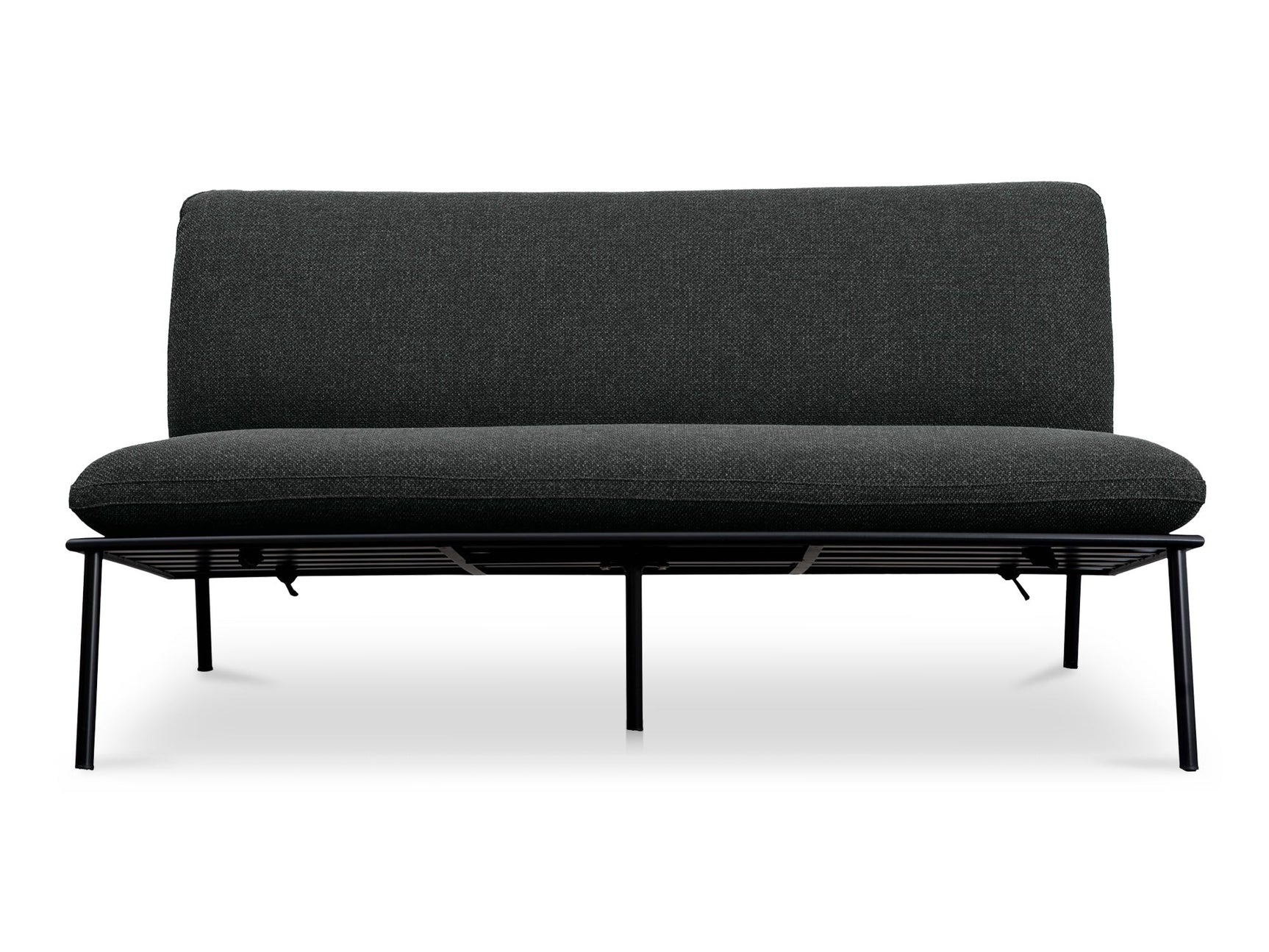 Salma Speckled Charcoal Outdoor Sofa - Ornate Home