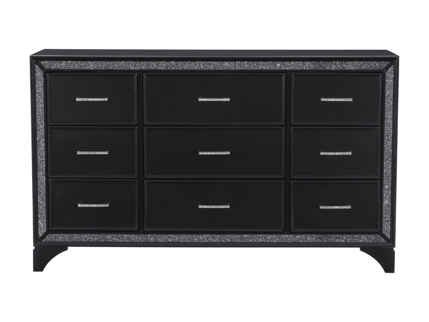 Salon Black Dresser - Ornate Home
