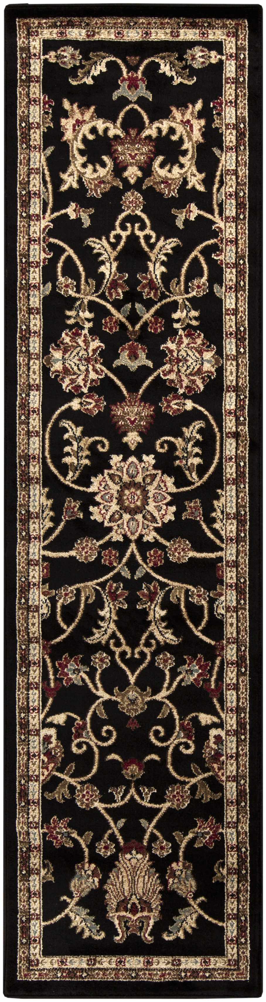 Salona Luxe Black Rug - Ornate Home
