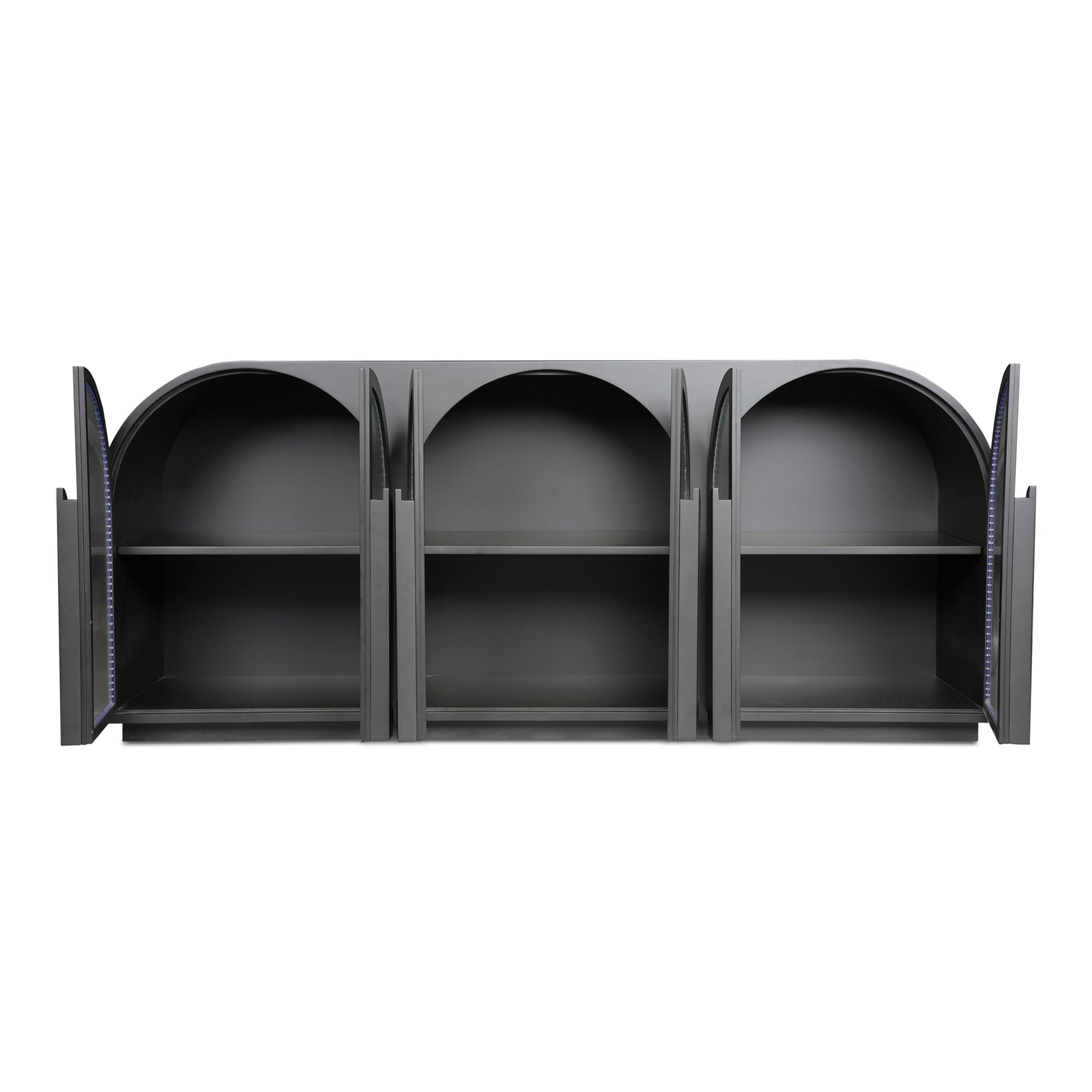 Salone Black Sideboard - Ornate Home