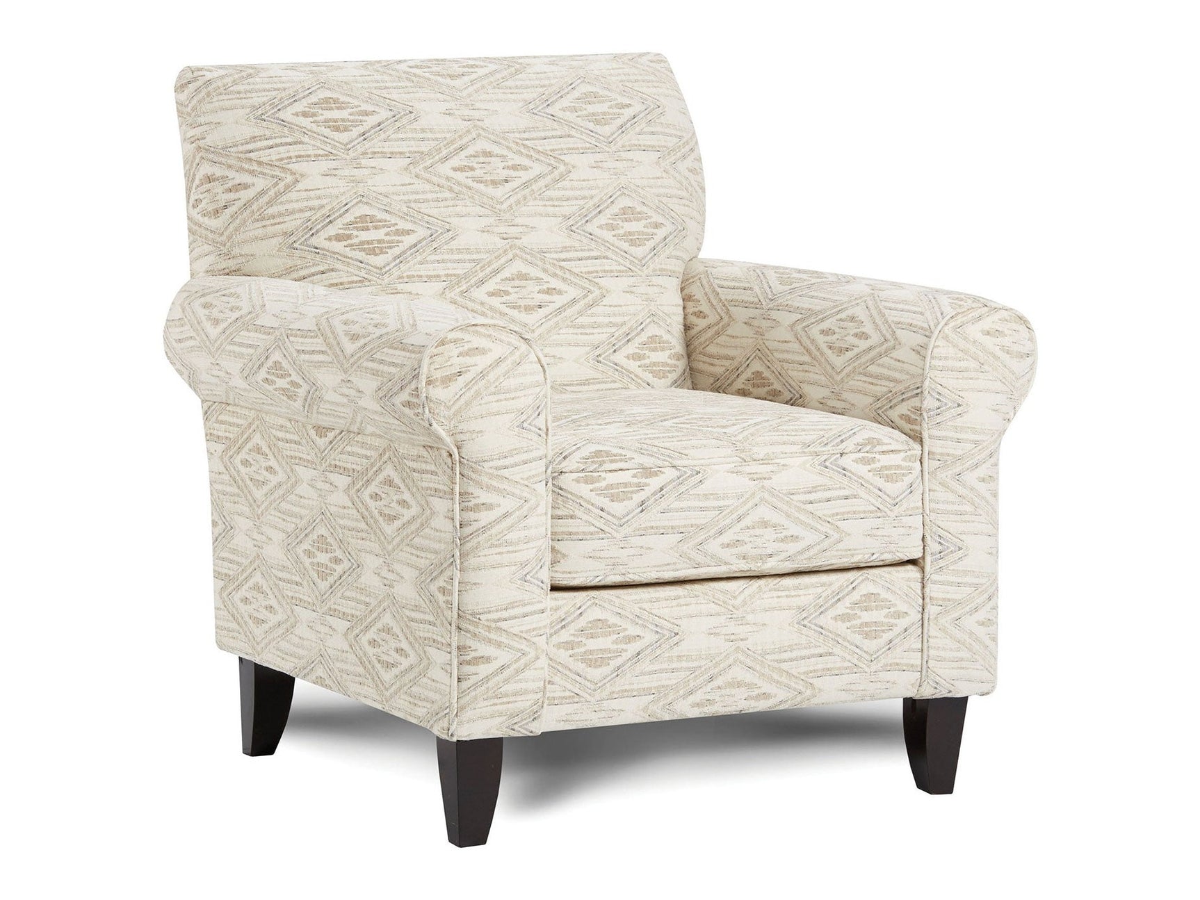 Saltney Diamond Multi Accent Chair - Ornate Home