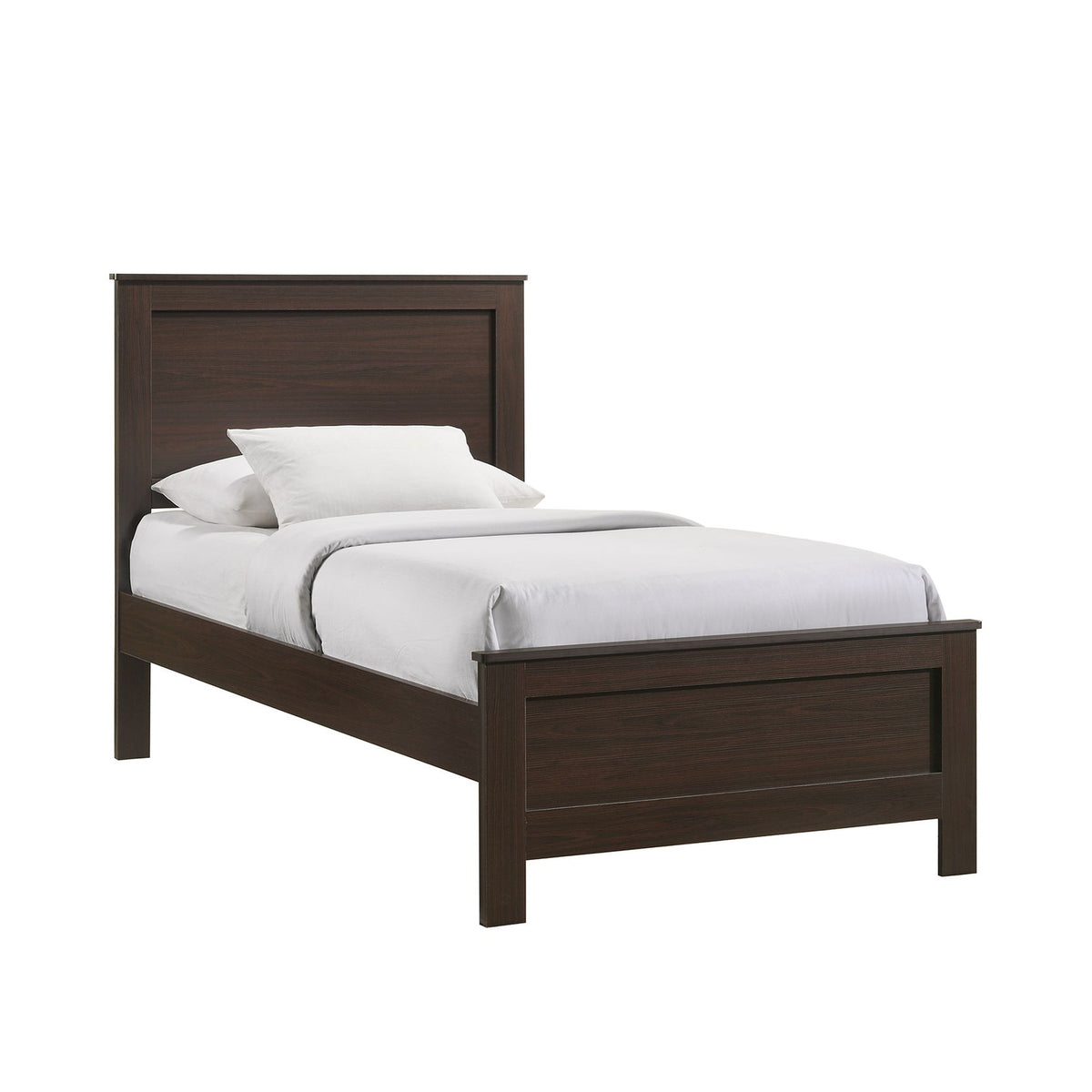 Sami Espresso 3-Piece Youth Twin Panel Bedroom Set - Ornate Home