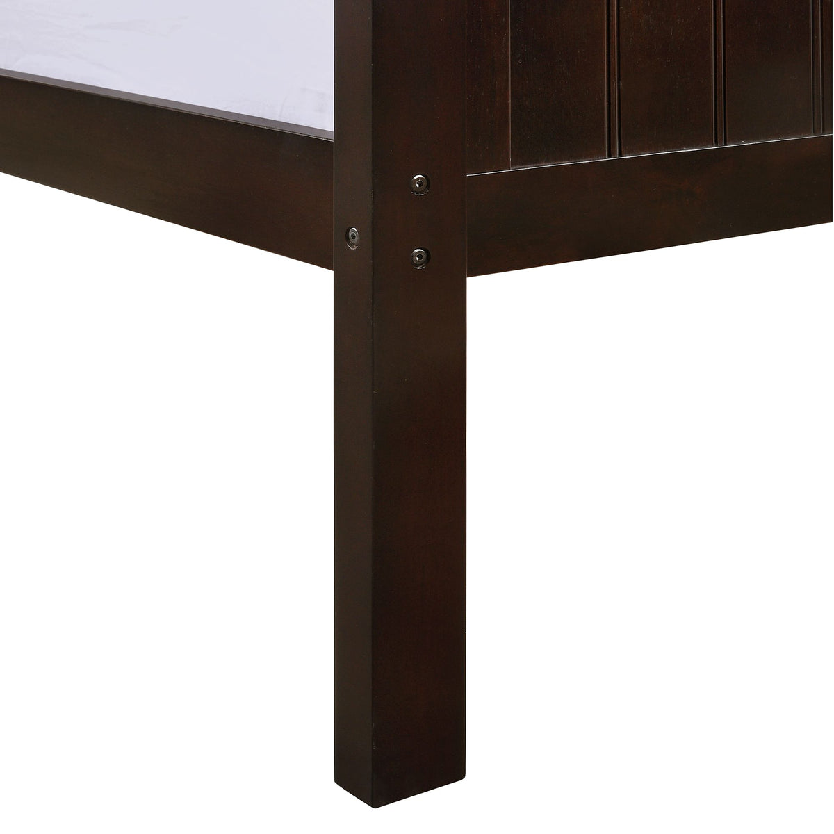 Sami Espresso Over Twin Bunk Bed - Ornate Home