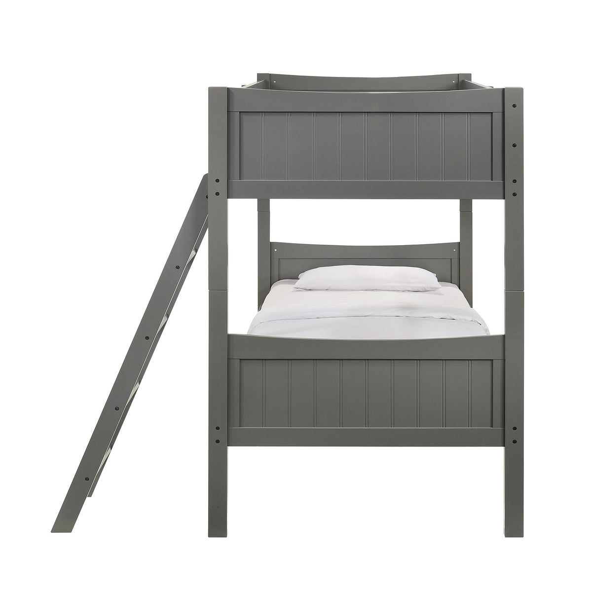 Sami Grey Over Twin Bunk Bed - Ornate Home