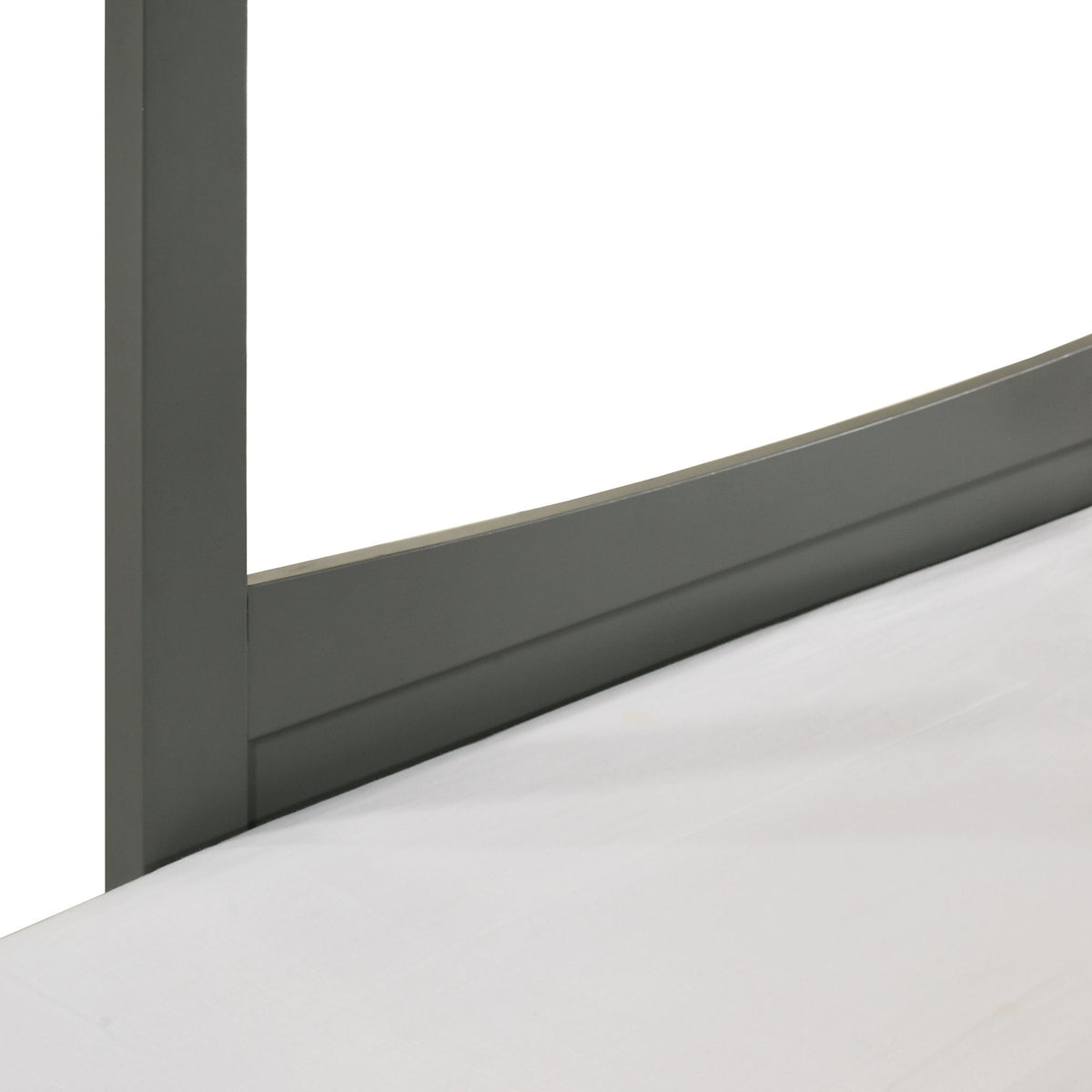Sami Grey Over Twin Step Bunk Bed with Right HB - Ornate Home