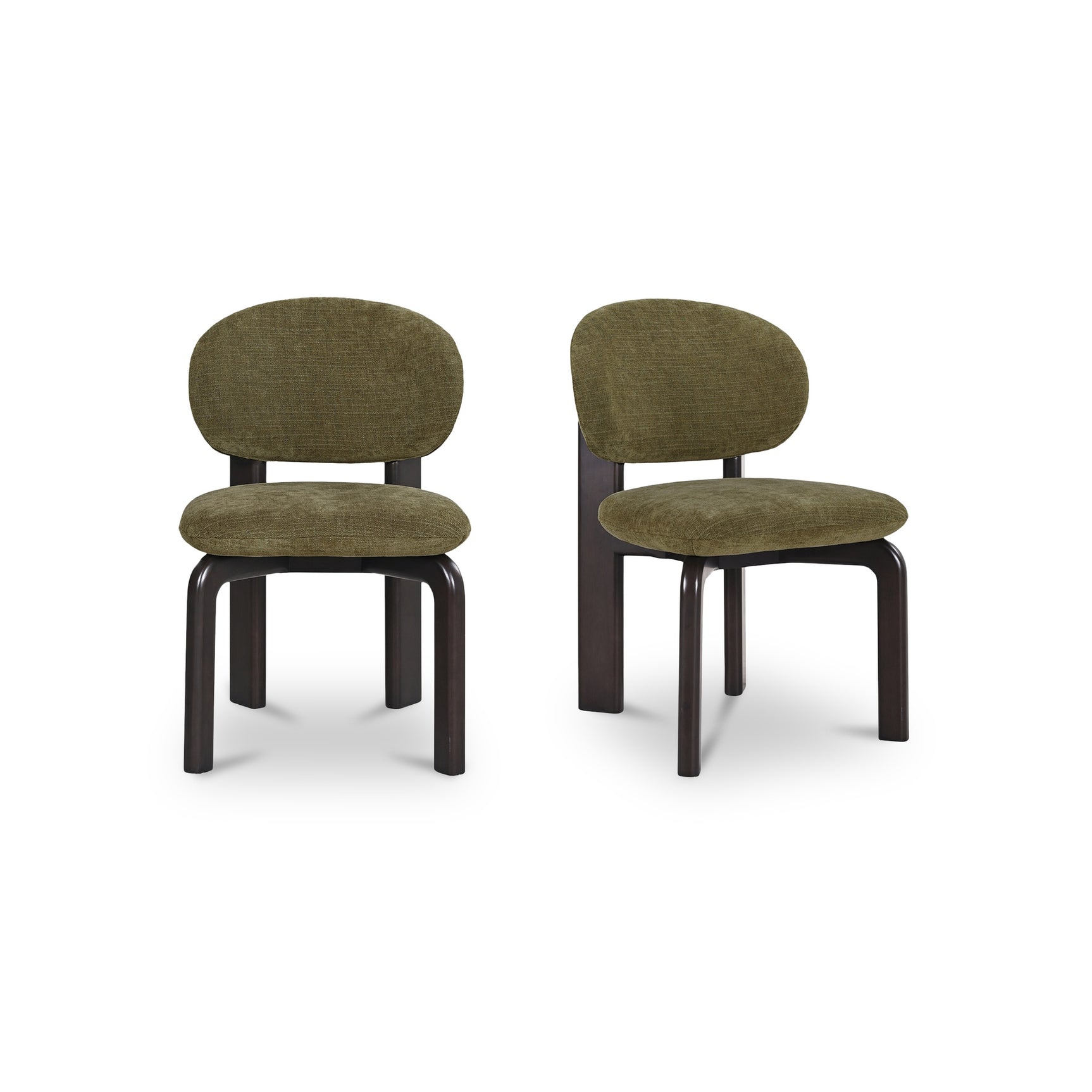 Sami Olive/Black Dining Chair (Set of 2) - Ornate Home