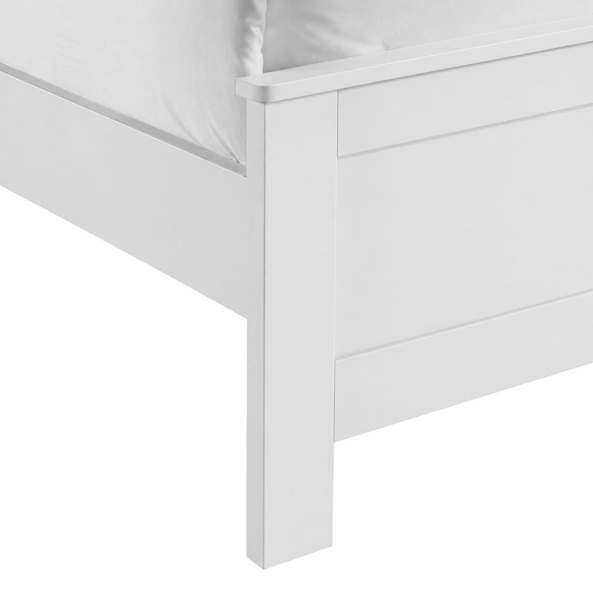 Sami White 5-Piece Youth Full Panel Bedroom Set - Ornate Home