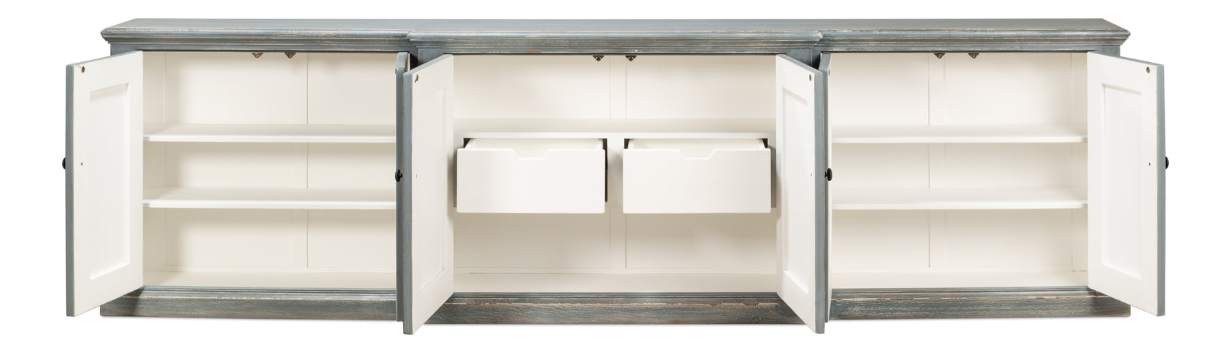 San Marco Bungalow Blue Credenza - Ornate Home