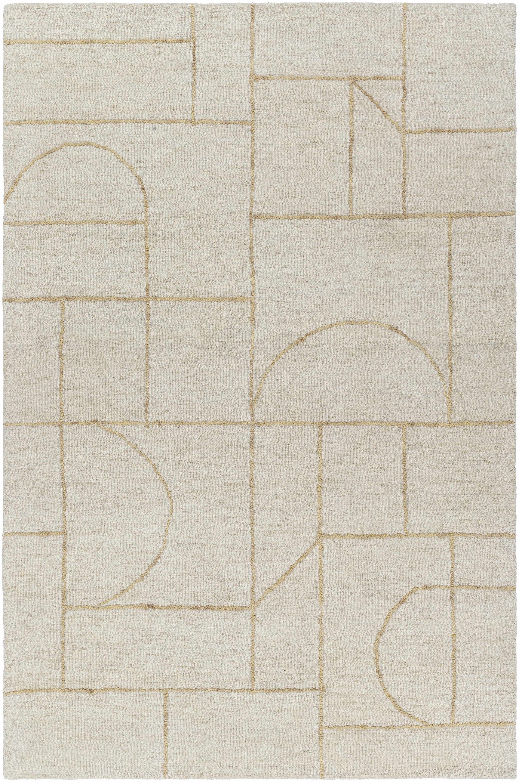 Sanaz Ivory Area Rug - Ornate Home