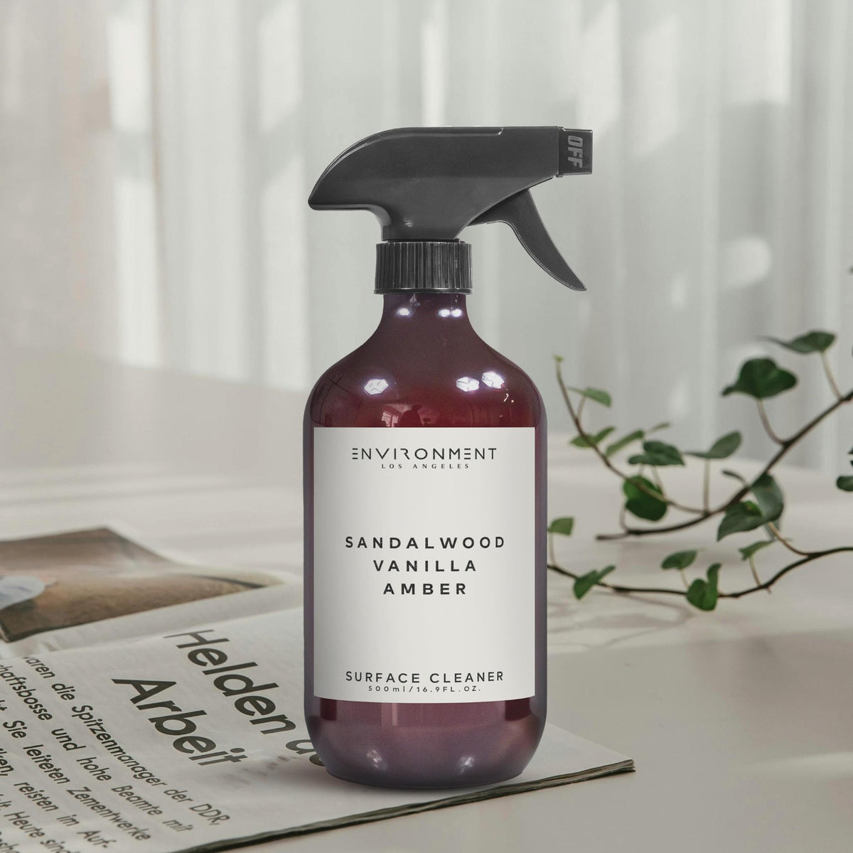Sandalwood | Vanilla | Amber Surface Cleaner (Inspired by Hotel Costes®)