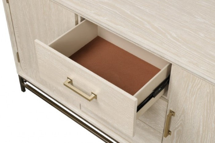 Sandnes Light Oak Server - Ornate Home