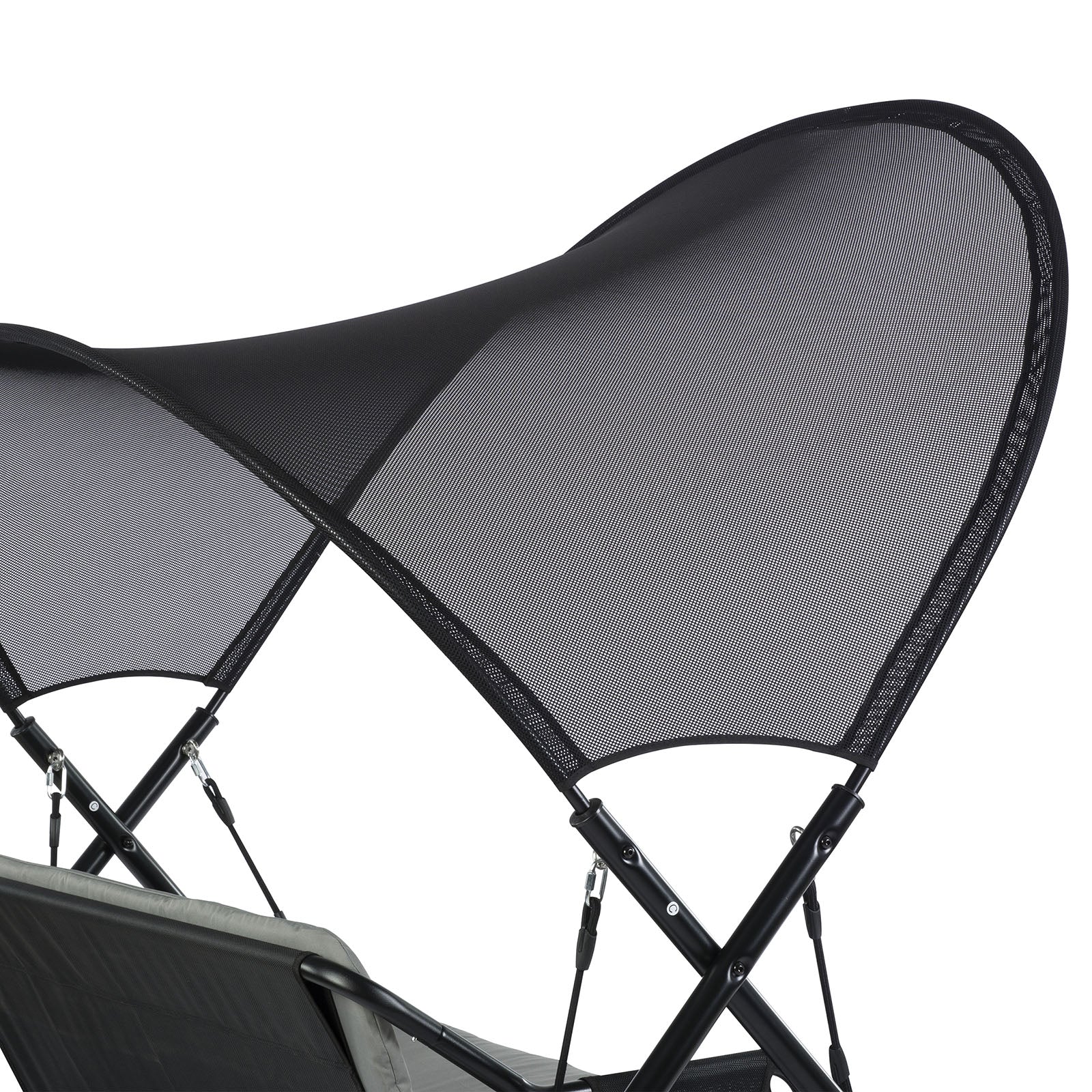 Sandor Black Outdoor Chair - Ornate Home