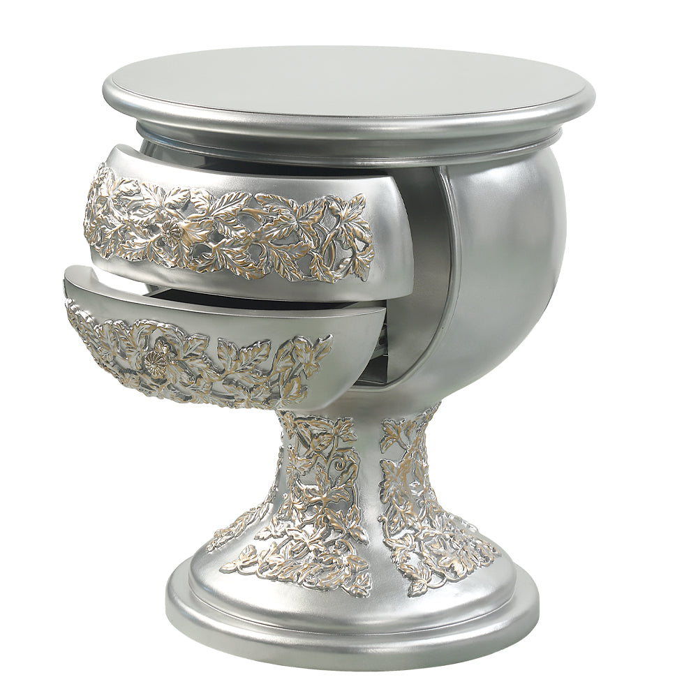 Sandoval Champagne Nightstand - Ornate Home