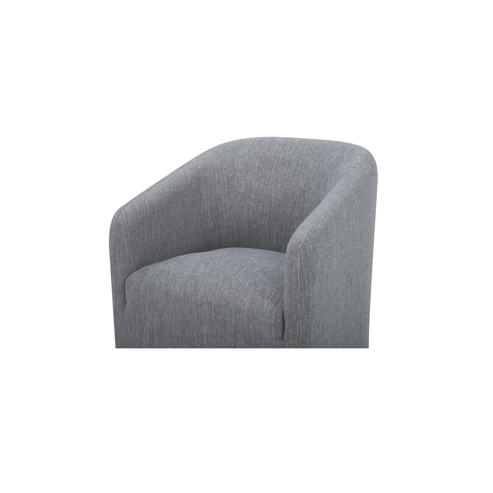 Sandy Grey Rolling Dining Chair - Ornate Home
