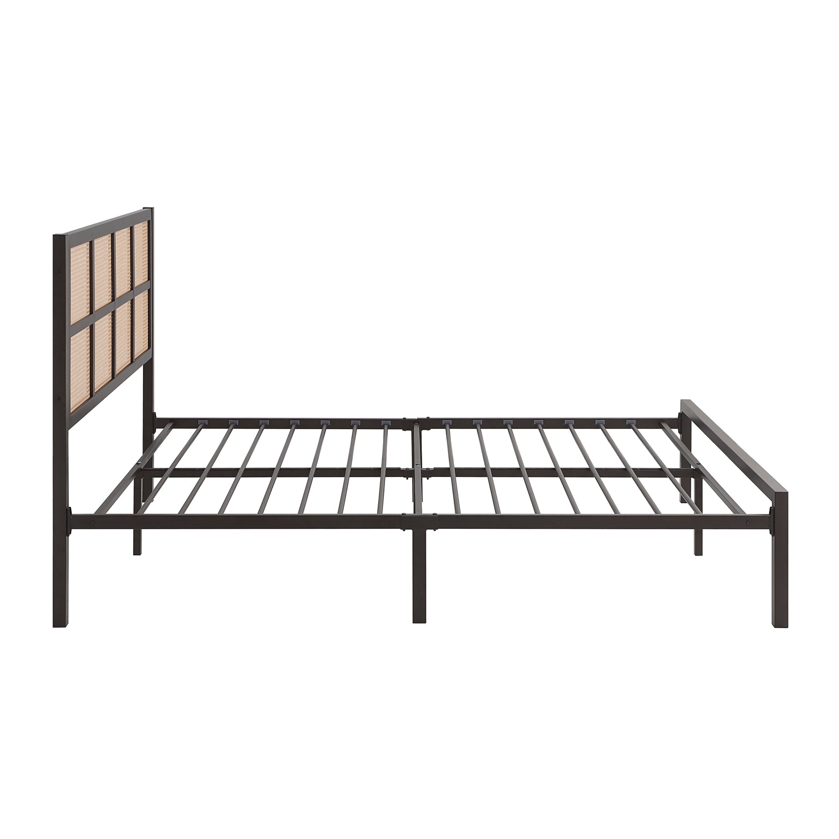 Sanibel Dark Bronze Queen Platform Bed - Ornate Home