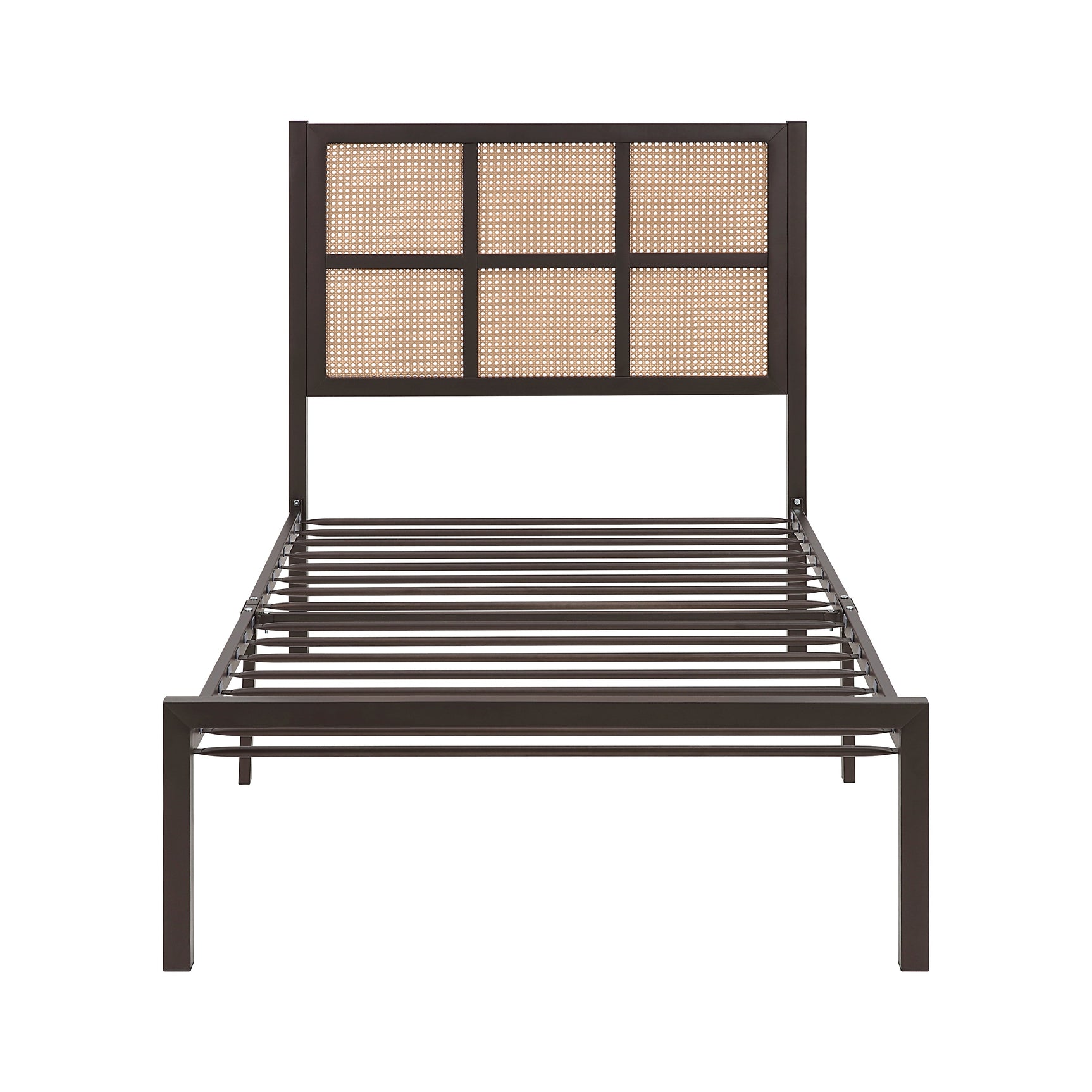 Sanibel Dark Bronze Twin Platform Bed - Ornate Home