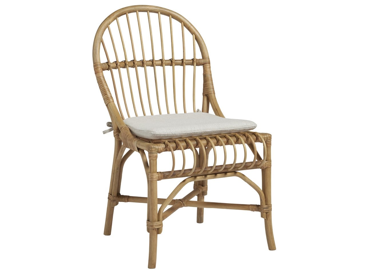 Sanibel Dover Natural/Warm Rattan Side Chair (Set of 2) - Ornate Home