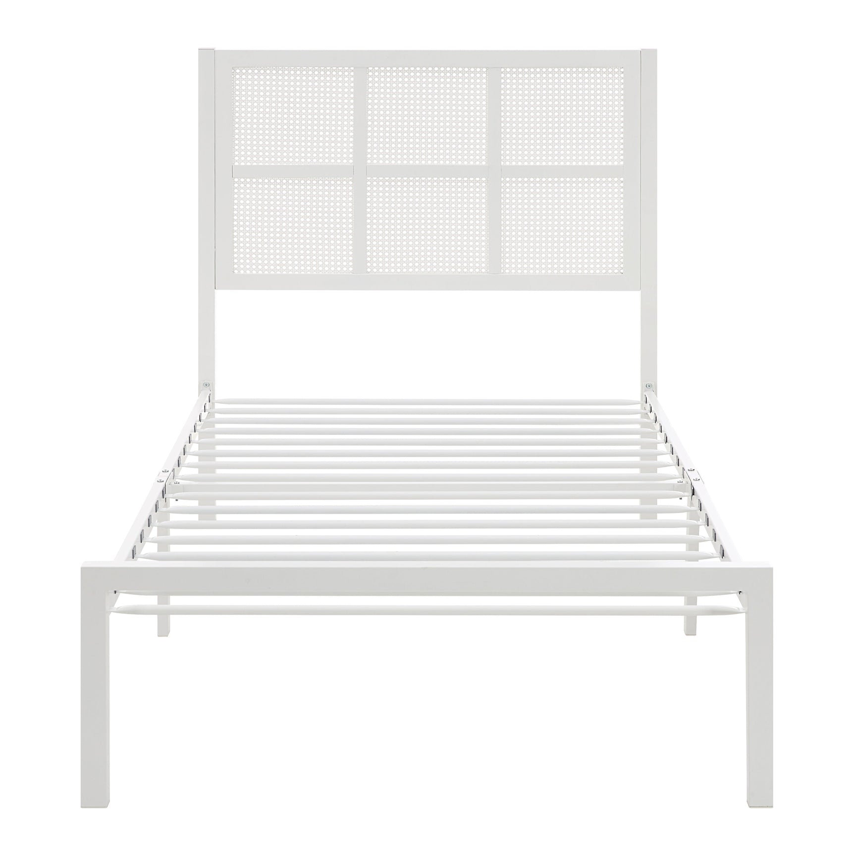 Sanibel White Twin Platform Bed - Ornate Home