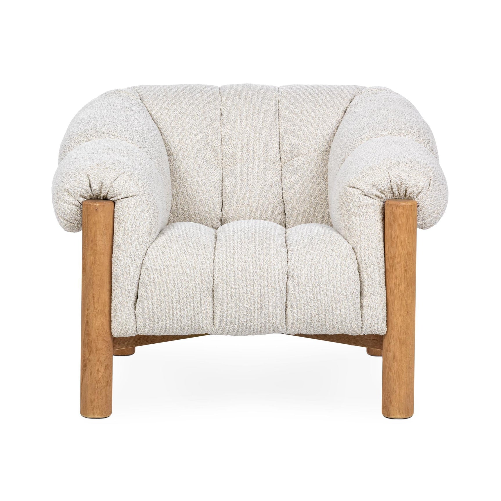 Sansa Cream Accent Chair - Ornate Home